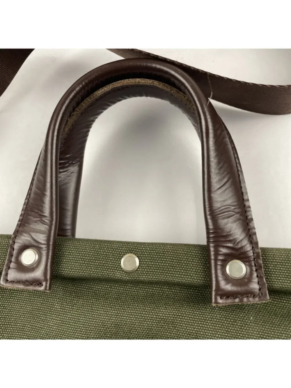 Line Of Trade No. 0312 Canvas Weekender Bag Gray Shoulder Duffle Carry On Bag
